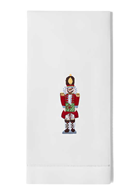 Nutcracker Embroidered Everyday Towel