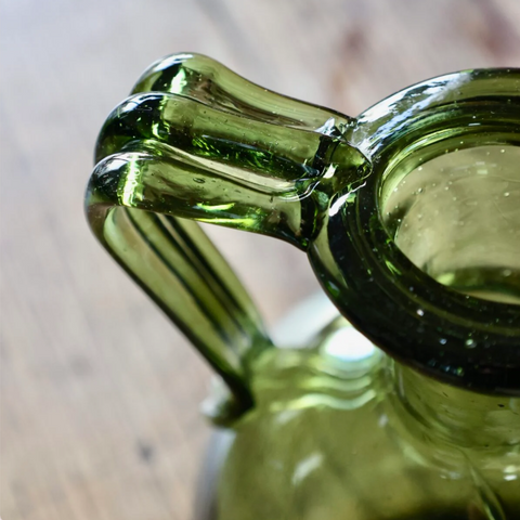 Osiris Vase in Smoke Green