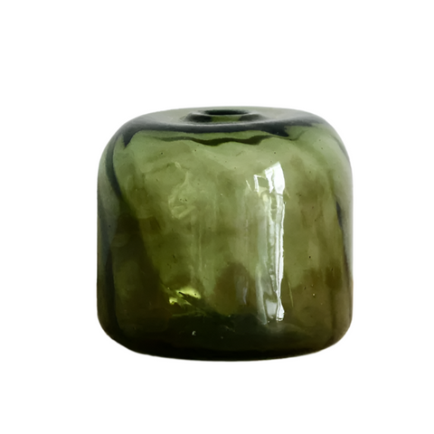 Florulenta Vase in Smoke Green