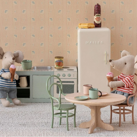 Little Friends Metal Fridge in Off White