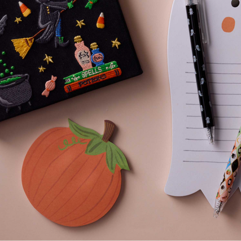 Pumpkin Sticky Notes