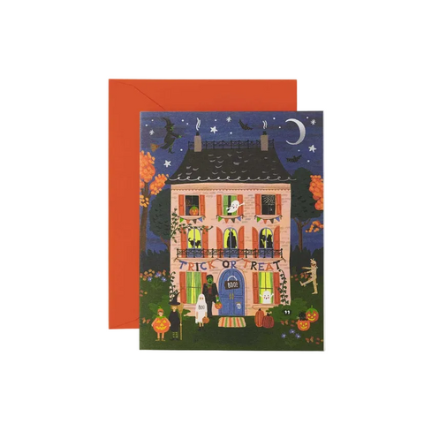 Haunted House Card