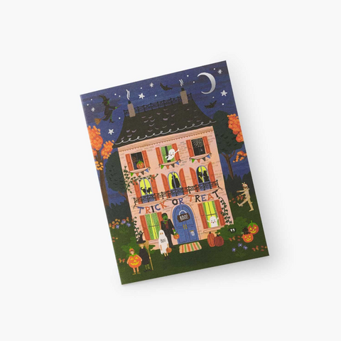 Haunted House Card