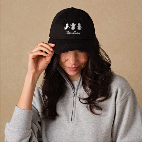 Team Spirit Baseball Cap In Black