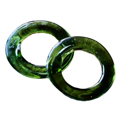 Napkin Ring in Smoke Green