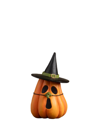 Resin Witch Pumpkin Luminary