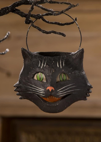 Vintage Happy Cat Petite Bucket