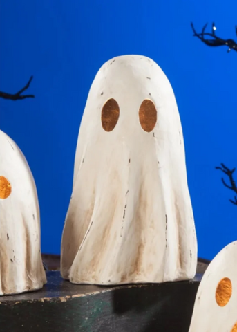 Speechless Ghost Papier Mache Luminary