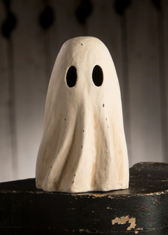 Speechless Ghost Papier Mache Luminary