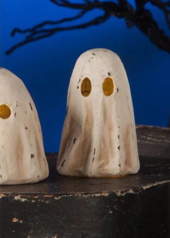 Speechless Ghost Papier Mache Luminary