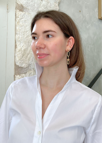 Mabillon Earrings in Dore