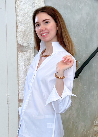 Odeon Necklace In Dore