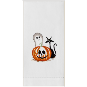 Halloween Friends Embroidered Everyday Towel