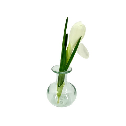 Piccola Vase in Clear Glass