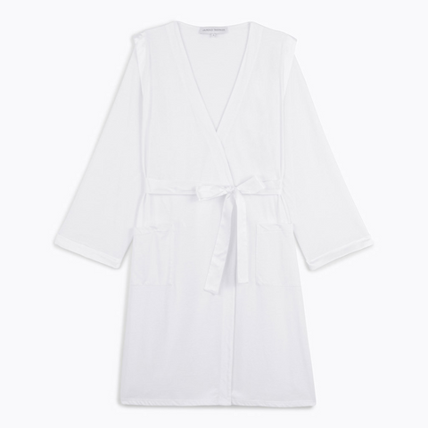 short white cotton dressing gown Comfortable White Cotton Dress
