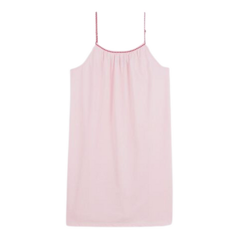 Nuance Spaghetti Strap Nightgown in Rosy