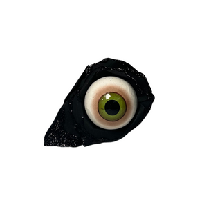 Eyeball Rose Napkin Ring in Green