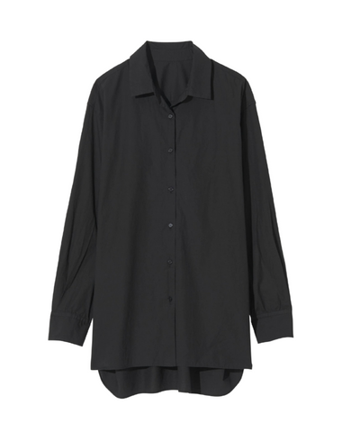 Yorke Long Sleeve Shirt in Black