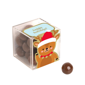 Reindeer Sparkle Pops Small Candy Cube