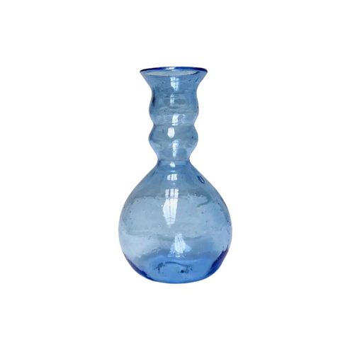 Laveno Montebello Vase in Light Blue Glass