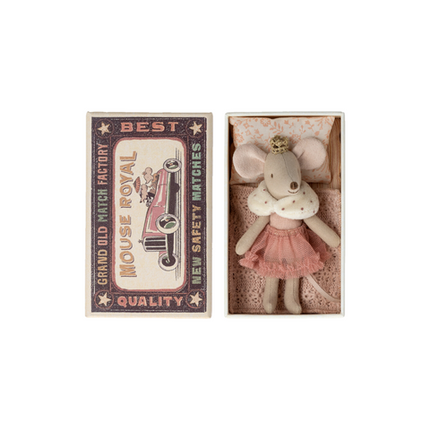 Rose Princess Little Sister Mouse in a Matchbox