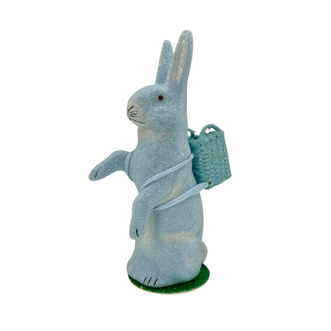 Beaded Bunny with Glitter Basket Backpack