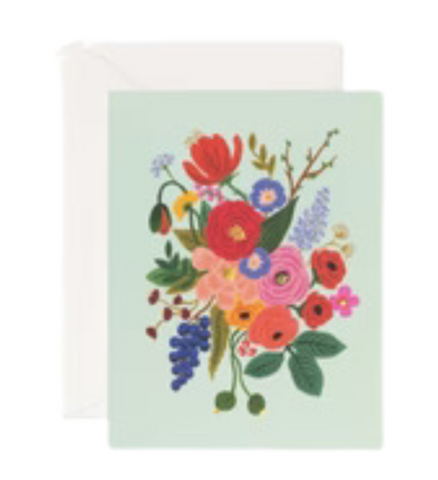 Garden Party Everyday Card in Mint