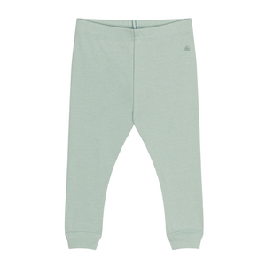 Solid Cotton Leggings in Mint