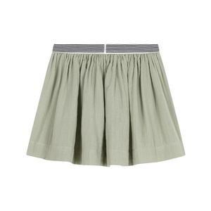 Cotton Gauze Skirt in Mint