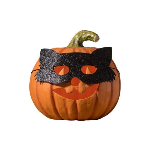 Cat Masquerade Pumpkin