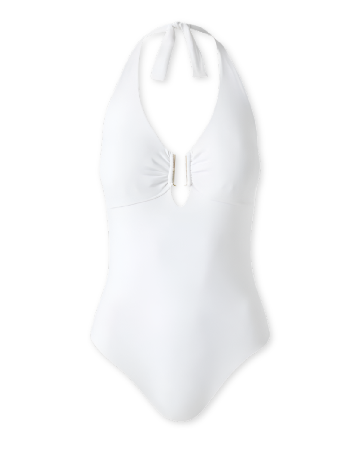 Tampa Halter One Piece Swimsuit in White