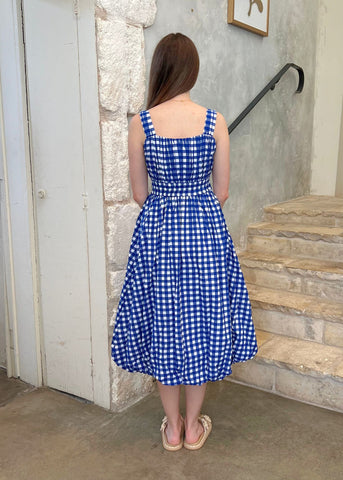 Sea Neci Gingham Tank Dress S / Navy Sea Neci Gingham Tank Dress S / Navy