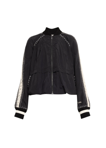 Alberta Pearl Embellished Windbreaker
