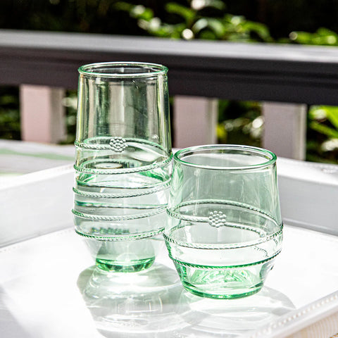 Amalia Acrylic Large Tumbler In Seagrass