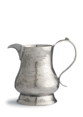 Vintage Pitcher with Deer