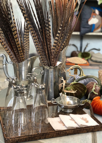 Vintage Tall Scalloped Pitcher