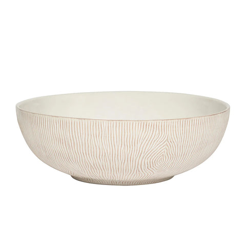 Blenheim Whitewash Oak Serving Bowl