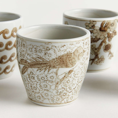 Assorted Chinoiserie Mini Flower Pots
