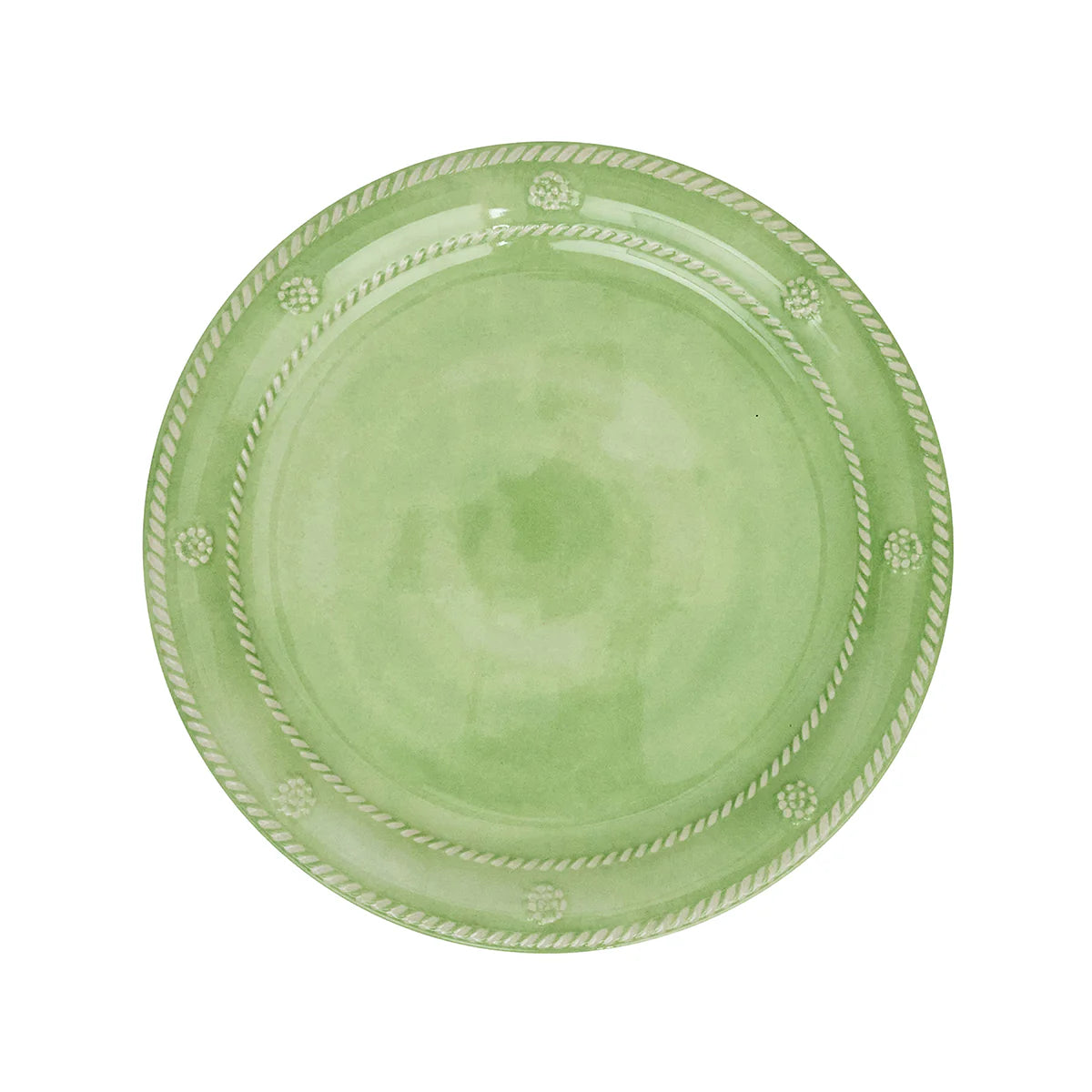 B & T Melamine Dessert + Salad Plate In Seagrass