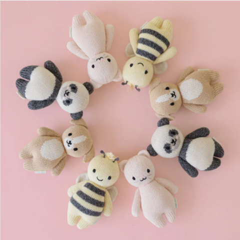 Baby Bee Crochet Doll