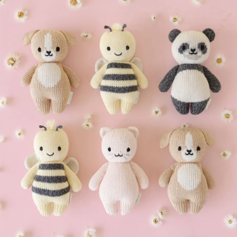 Baby Bee Crochet Doll
