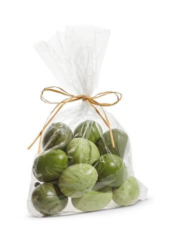 Bag Of Speckled Green Eggs - Set of 12