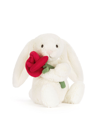 Bashful Bunny With Rose