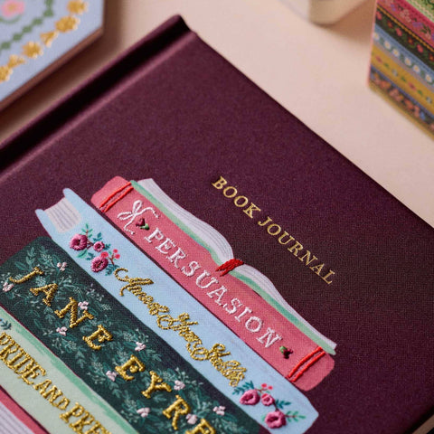 Ladies Night Book Club Embroidered Book Journal