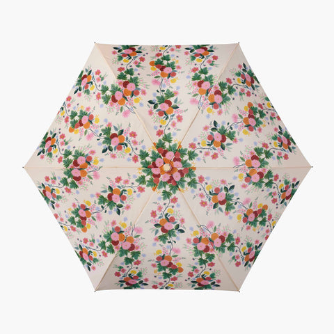Dahlia Wood Handle Umbrella
