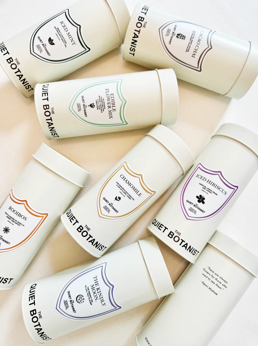 Iced Hibiscus Herbal Tea Canister