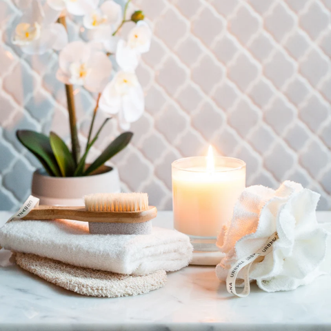 Spa Prive Boucle Bath Mitt