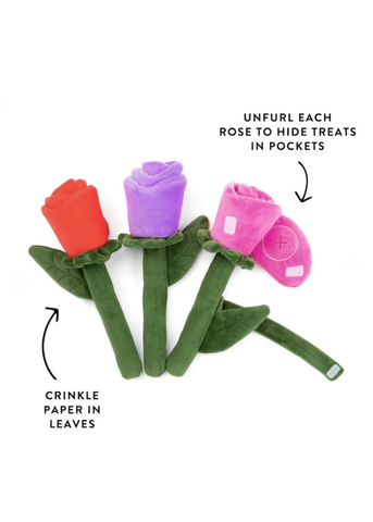 Bouquet of Roses Interactive Snuffle Toy