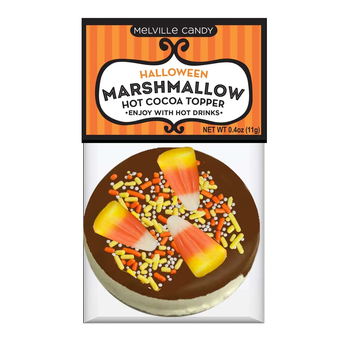 Milk Chocolate-Dipped Marshmallow Toppers