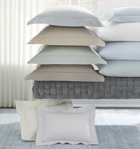 Celeste Pillow Sham in White